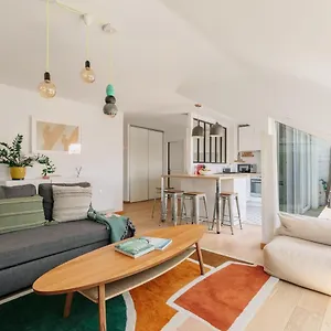  Apartamento Little Bibi Terrace - Cote Des Basques And Private Garage